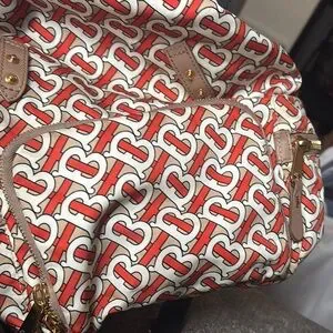 Burberry | Bags | Burberry Red And White Backpack With  display picture 2